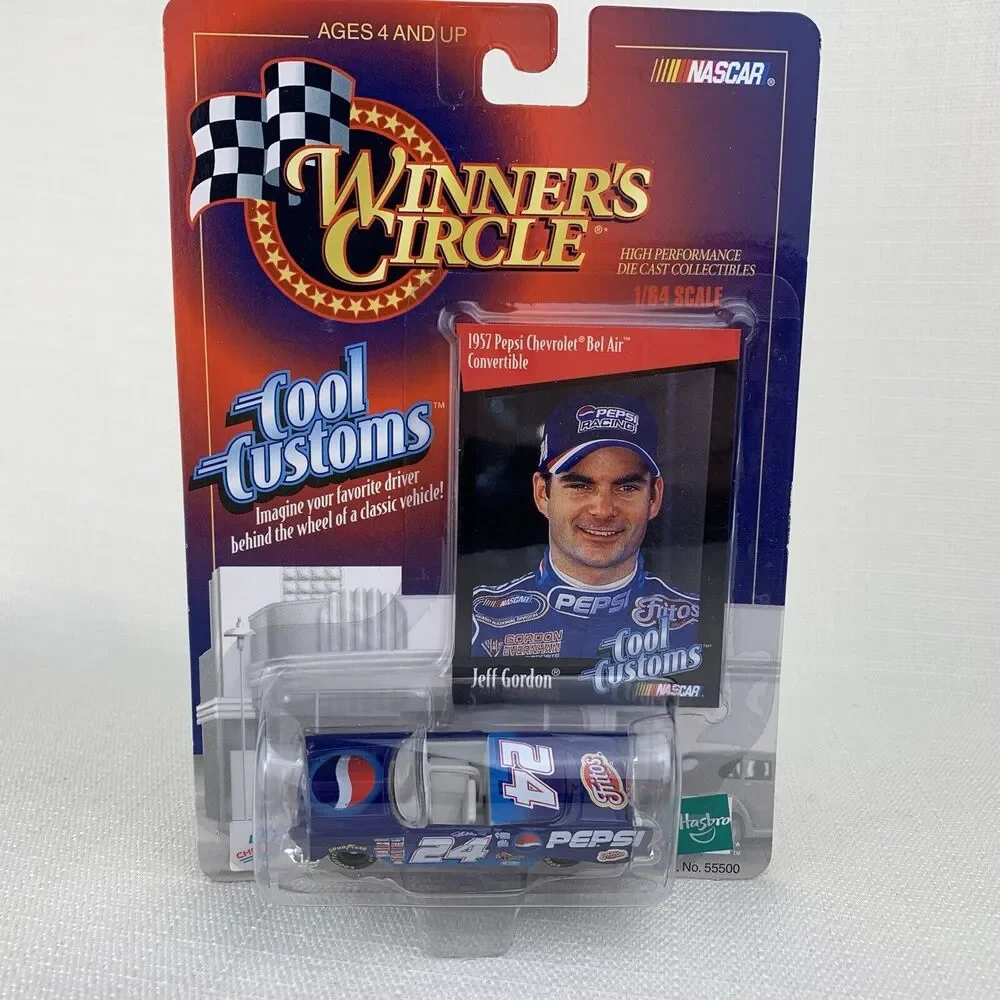 1998 Winner's Circle #24 Jeff Gordon 1957 Pepsi Chevy Bel Air‎ 1:64 Die Cast Car